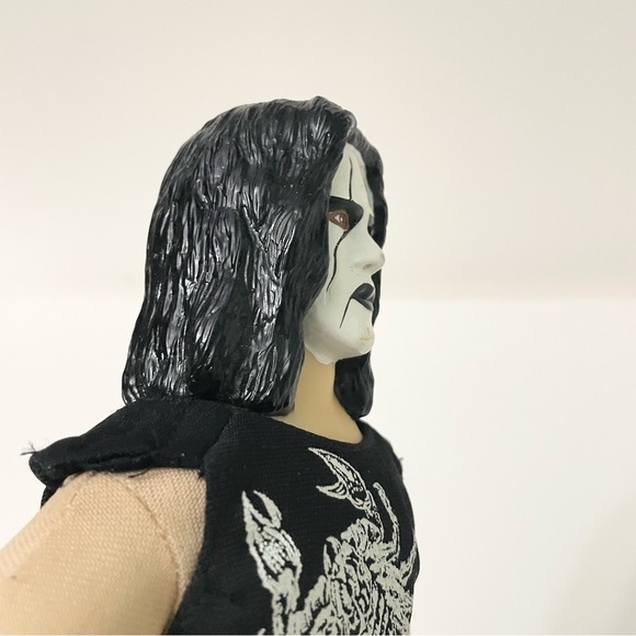 Vintage 1999 WCW Sting 12” Inch Vinyl Plastic Plush Doll WWF WWE NWO - Picture 13 of 16